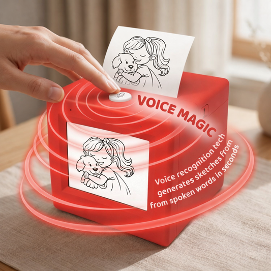 Voxlio™ AI Voice Mini Thermal Printer